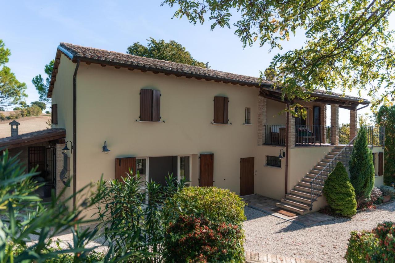 Ca' Le Cerque, Villa Surrounded By The Marche Nature フォッソンブローネ エクステリア 写真